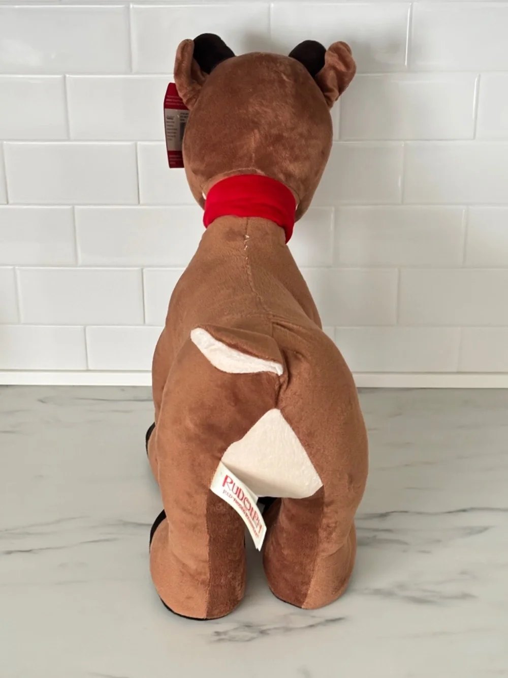 NWT Rudolph the Red Nosed Reindeer Plush Greeter Toy Dan Dee LARGE Christmas NEW